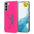 thumbnail image 1 of TalkingCase Slim Case Compatible for Samsung Galaxy S22 5G, Glass Screen Protector Incl, Scorpion Photo Print, Lightweight,Flexible,Soft, USA, 1 of 8