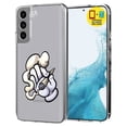 thumbnail image 1 of TalkingCase Slim Case Compatible for Samsung Galaxy S22 5G, Glass Screen Protector Incl, Smoking Glove Hand Print, Lightweight,Flexible,Soft, USA, 1 of 8