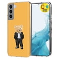 thumbnail image 1 of TalkingCase Slim Case Compatible for Samsung Galaxy S22 5G, Glass Screen Protector Incl, Suit Teddy Bear Print, Lightweight,Flexible,Soft, USA, 1 of 8