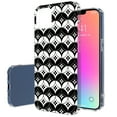 thumbnail image 1 of TalkingCase Slim Case for Apple iPhone 13 Mini, Black White Japanese Print, Lightweight, Soft, USA, 1 of 7