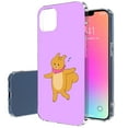 thumbnail image 1 of TalkingCase Slim Case for Apple iPhone 13 Mini, Cute Signing Rabbit Print, Lightweight, Soft, USA, 1 of 7