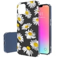 thumbnail image 1 of TalkingCase Slim Case for Apple iPhone 13 Mini, Daisy Floral Print, Lightweight, Soft, USA, 1 of 7