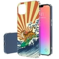 thumbnail image 1 of TalkingCase Slim Case for Apple iPhone 13 Mini, Japanese Surfing Print, Lightweight, Soft, USA, 1 of 7