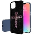 thumbnail image 1 of TalkingCase Slim Case for Apple iPhone 13 Mini, Jesus Saves Cross 1 Print, Lightweight, Soft, USA, 1 of 7