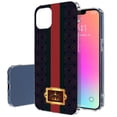 thumbnail image 1 of TalkingCase Slim Case for Apple iPhone 13 Mini, Royal Ribbon Luxury Print, Lightweight, Soft, USA, 1 of 7