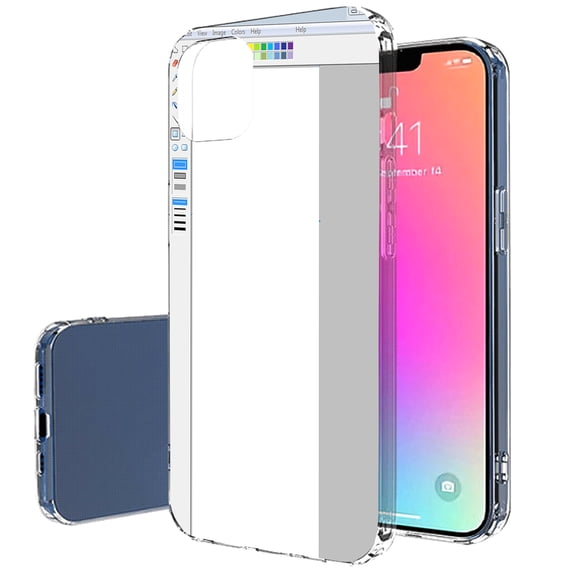 TalkingCase Slim Case for Apple iPhone 13, Paint Print, Lightweight, Soft, USA