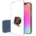 thumbnail image 1 of TalkingCase Slim Case for Apple iPhone 13 Pro Max, Alien Skateboarding Print, Lightweight, Soft, USA, 1 of 7