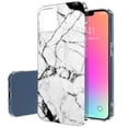 thumbnail image 1 of TalkingCase Slim Case for Apple iPhone 13 Pro Max, Blk White Marble 5 Print, Lightweight, Soft, USA, 1 of 7