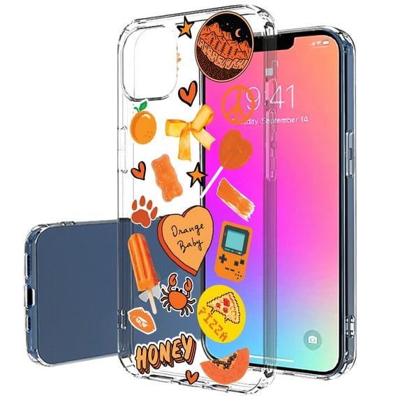 TalkingCase Slim Case for Apple iPhone 13 Pro Max, Flower Heart 2 Print, Lightweight, Soft, USA