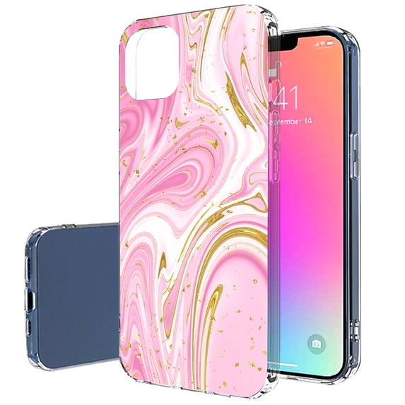 TalkingCase Slim Case for Apple iPhone 13 Pro Max, Random Shapes 11 Print, Lightweight, Soft, USA