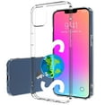 thumbnail image 1 of TalkingCase Slim Case for Apple iPhone 13, SOS Earth Design Print, Lightweight, Soft, USA, 1 of 7