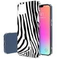 thumbnail image 1 of TalkingCase Slim Case for Apple iPhone 13, Zebra Stripe 3 Print, Lightweight, Soft, USA, 1 of 7
