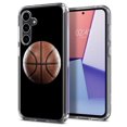 thumbnail image 1 of TalkingCase Slim Fit Phone Case Compatible for Samsung Galaxy S23 FE, Old Basketball Black Print, Military Grade Protection, Lightweight,Flexible, Print in USA, 1 of 7