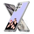 thumbnail image 1 of TalkingCase Slim Fit Phone Case Compatible for Samsung Galaxy S24 Ultra(Not S24, S24+ Plus), KPOP Bangtan 9 Print, w/ Glass Screen Protector, Lightweight,Flexible, USA Print, 1 of 7