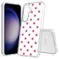 thumbnail image 1 of TalkingCase Slim Fit Phone Case Compatible for Samsung Galaxy S25+ Plus(Not S25/ S25 Ultra), Pink Polkadot White Print, Lightweight,Flexible, USA Print, 1 of 6