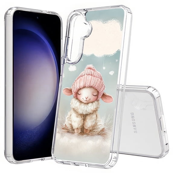 TalkingCase Slim Fit Phone Case Compatible for Samsung Galaxy S25+ Plus(Not S25/ S25 Ultra), Sleepy Sheep Dream Print, Lightweight,Flexible, USA Print