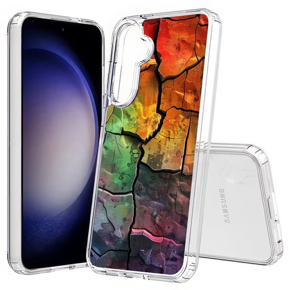 TalkingCase Slim Fit Phone Case Compatible for Samsung Galaxy S25+ Plus(Not S25/ S25 Ultra), Stone Rock Texture 2 Print, Lightweight,Flexible, USA Print