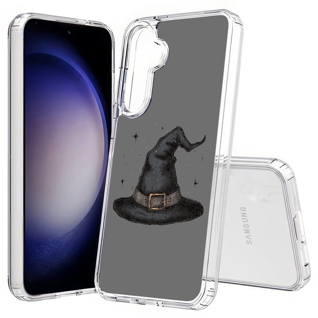 TalkingCase Slim Fit Phone Case Compatible for Samsung Galaxy S25+ Plus(Not S25/ S25 Ultra), Vintage Witch Hat 3 Print, Lightweight,Flexible, USA Print
