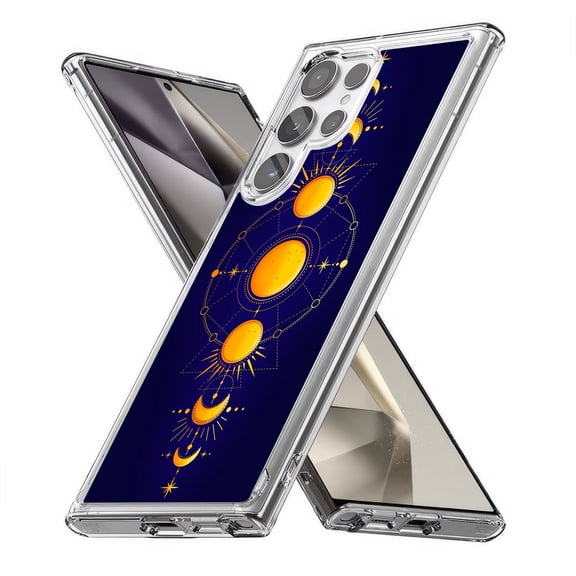 TalkingCase Slim Fit Phone Case Compatible for Samsung Galaxy S24 Ultra(Not S24, S24+ Plus), Astrology Zodiac Print, Lightweight,Flexible, USA Print