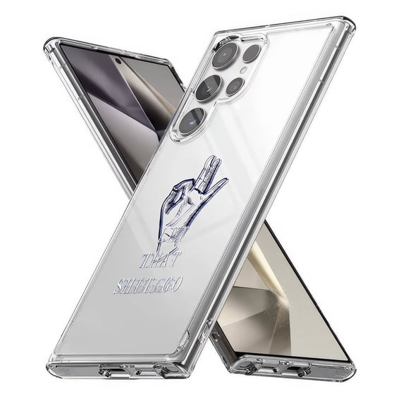 TalkingCase Slim Fit Phone Case Compatible for Samsung Galaxy S24 Ultra(Not S24, S24+ Plus), Let That Shi t Go Print, Lightweight,Flexible, USA Print