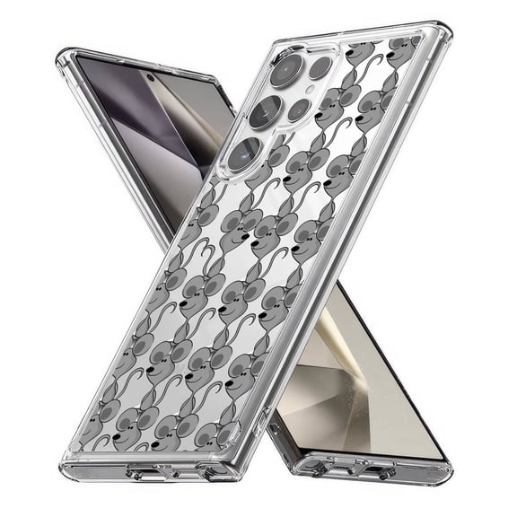 TalkingCase Slim Fit Phone Case Compatible for Samsung Galaxy S24 Ultra(Not S24, S24+ Plus), Mouse One Zodiac Print, Lightweight,Flexible, USA Print