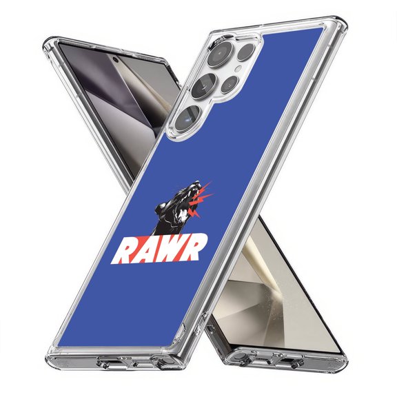 TalkingCase Slim Fit Phone Case Compatible for Samsung Galaxy S24 Ultra(Not S24, S24+ Plus), Rawr Panther Print, Lightweight,Flexible, USA Print