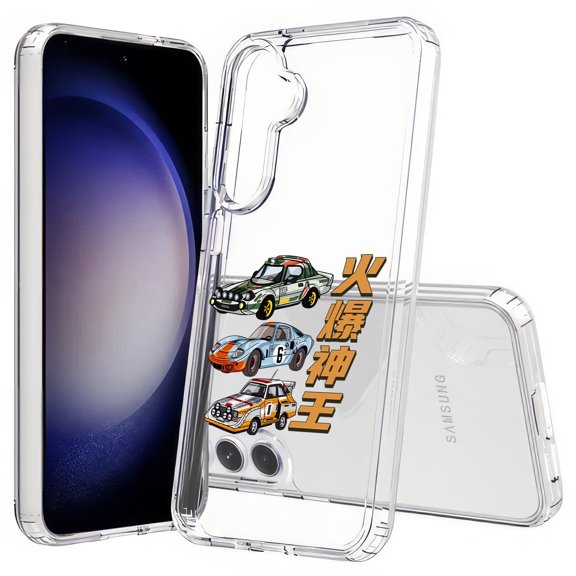 TalkingCase Slim Fit Phone Case Compatible for Samsung Galaxy S25(Not S25+ Plus/Ultra), Audi Ford Lancia Print, Lightweight,Flexible, USA Print