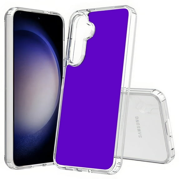 TalkingCase Slim Fit Phone Case Compatible for Samsung Galaxy S25(Not S25+ Plus/Ultra), Blue Violet Print, Lightweight,Flexible, USA Print