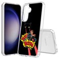 thumbnail image 1 of TalkingCase Slim Fit Phone Case Compatible for Samsung Galaxy S25(Not S25+ Plus/Ultra), Cat Attack Boom Print, Lightweight,Flexible, USA Print, 1 of 6