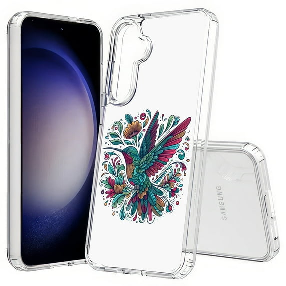TalkingCase Slim Fit Phone Case Compatible for Samsung Galaxy S25(Not S25+ Plus/Ultra), Color Hummingbird 1 Print, Lightweight,Flexible, USA Print