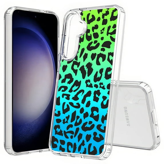 TalkingCase Slim Fit Phone Case Compatible for Samsung Galaxy S25(Not S25+ Plus/Ultra), Cool Leopard Print, Lightweight,Flexible, USA Print