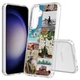 thumbnail image 1 of TalkingCase Slim Fit Phone Case Compatible for Samsung Galaxy S25(Not S25+ Plus/Ultra), Go West Collage Print, Lightweight,Flexible, USA Print, 1 of 6