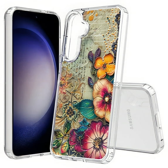 TalkingCase Slim Fit Phone Case Compatible for Samsung Galaxy S25(Not S25+ Plus/Ultra), Gothic Lace Junk 2 Print, Lightweight,Flexible, USA Print