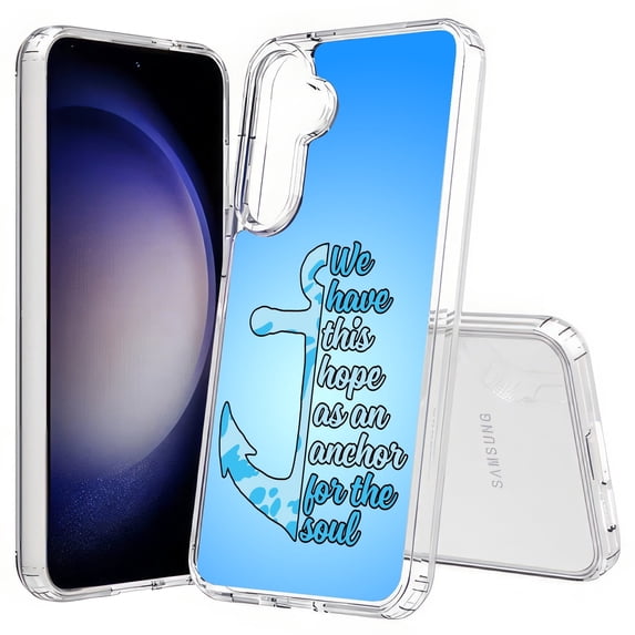 TalkingCase Slim Fit Phone Case Compatible for Samsung Galaxy S25(Not S25+ Plus/Ultra), Hope Anchors Soul 2 Print, Lightweight,Flexible, USA Print