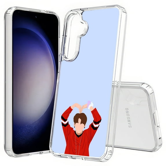 TalkingCase Slim Fit Phone Case Compatible for Samsung Galaxy S25(Not S25+ Plus/Ultra), KPOP Bangtan 7 Print, Lightweight,Flexible, USA Print