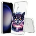 thumbnail image 1 of TalkingCase Slim Fit Phone Case Compatible for Samsung Galaxy S25(Not S25+ Plus/Ultra), Mysterious Owl Print, Lightweight,Flexible, USA Print, 1 of 6