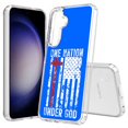 thumbnail image 1 of TalkingCase Slim Fit Phone Case Compatible for Samsung Galaxy S25(Not S25+ Plus/Ultra), One Nation Under God Print, Lightweight,Flexible, USA Print, 1 of 6
