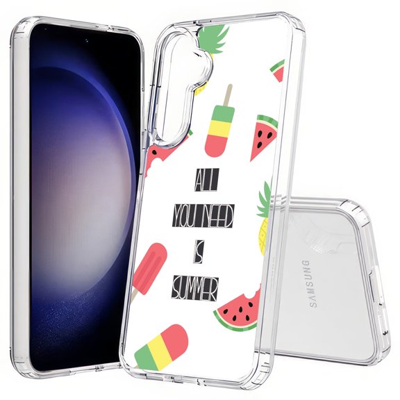 TalkingCase Slim Fit Phone Case Compatible for Samsung Galaxy S25(Not S25+ Plus/Ultra), Only Need Summer Print, Lightweight,Flexible, USA Print
