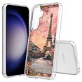 thumbnail image 1 of TalkingCase Slim Fit Phone Case Compatible for Samsung Galaxy S25(Not S25+ Plus/Ultra), Paris Street Love 3 Print, Lightweight,Flexible, USA Print, 1 of 6