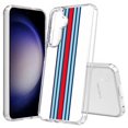 thumbnail image 1 of TalkingCase Slim Fit Phone Case Compatible for Samsung Galaxy S25(Not S25+ Plus/Ultra), Racing Stripe 10 Print, Lightweight,Flexible, USA Print, 1 of 6