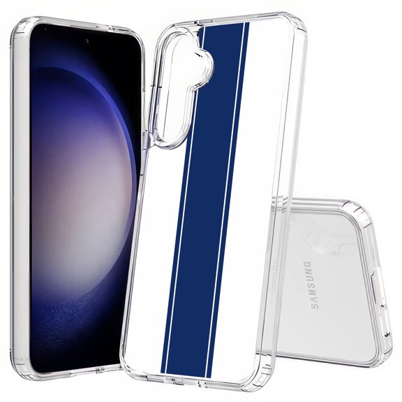 TalkingCase Slim Fit Phone Case Compatible for Samsung Galaxy S25(Not S25+ Plus/Ultra), Racing Stripe 8 Print, Lightweight,Flexible, USA Print