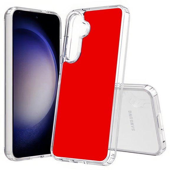 TalkingCase Slim Fit Phone Case Compatible for Samsung Galaxy S25(Not S25+ Plus/Ultra), Red Print, Lightweight,Flexible, USA Print