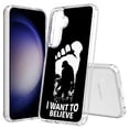 thumbnail image 1 of TalkingCase Slim Fit Phone Case Compatible for Samsung Galaxy S25(Not S25+ Plus/Ultra), Want to Believe 2 Print, Lightweight,Flexible, USA Print, 1 of 6