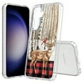thumbnail image 1 of TalkingCase Slim Fit Phone Case Compatible for Samsung Galaxy S25(Not S25+ Plus/Ultra), Winter Snow Deer 1 Print, Lightweight,Flexible, USA Print, 1 of 6