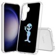 thumbnail image 1 of TalkingCase Slim Fit Phone Case Compatible for Samsung Galaxy S25+ Plus(Not S25/ S25 Ultra), Abstract Alien Print, Lightweight,Flexible, USA Print, 1 of 6