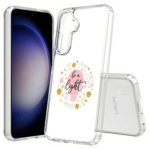 TalkingCase Slim Fit Phone Case Compatible for Samsung Galaxy S25+ Plus(Not S25/ S25 Ultra), Be A Light Print, Lightweight,Flexible, USA Print