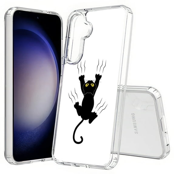 TalkingCase Slim Fit Phone Case Compatible for Samsung Galaxy S25+ Plus(Not S25/ S25 Ultra), Cat Scratch Print, Lightweight,Flexible, USA Print