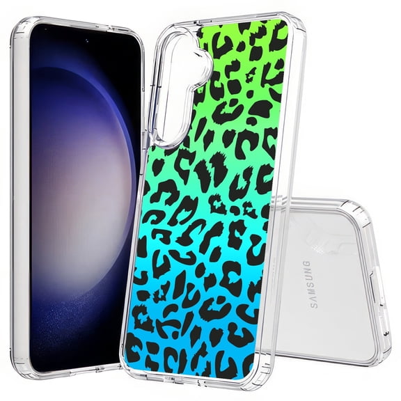 TalkingCase Slim Fit Phone Case Compatible for Samsung Galaxy S25+ Plus(Not S25/ S25 Ultra), Cool Leopard Print, Lightweight,Flexible, USA Print