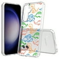 thumbnail image 1 of TalkingCase Slim Fit Phone Case Compatible for Samsung Galaxy S25+ Plus(Not S25/ S25 Ultra), Dinosaur Cute 3 Print, Lightweight,Flexible, USA Print, 1 of 6