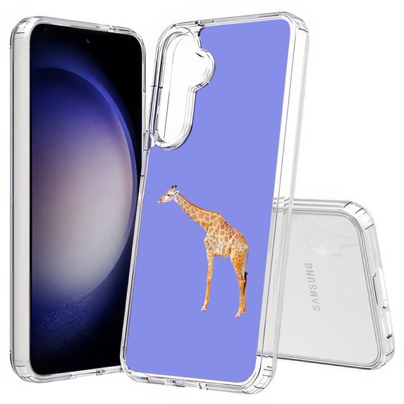 TalkingCase Slim Fit Phone Case Compatible for Samsung Galaxy S25+ Plus(Not S25/ S25 Ultra), Giraffe Photo Print, Lightweight,Flexible, USA Print